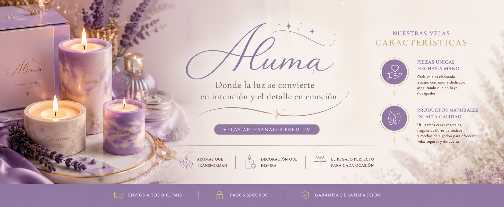 Banner Aluma Candles